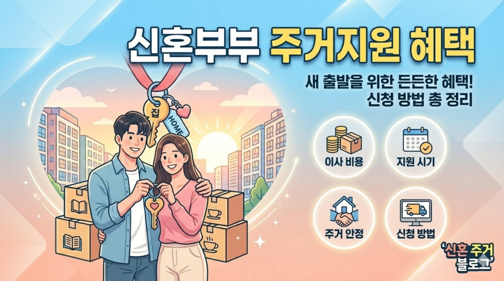 신혼부부 주거지원 혜택 썸네일 이미지
