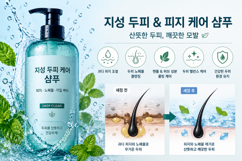 지성 두피 PX 샴푸 추천 닥터포헤어 피토프레시