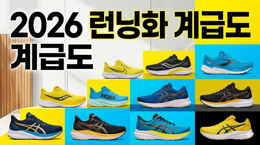 2026 런닝화 계급도 최신 가이드: 나에게 맞는 등급 찾기 썸네일