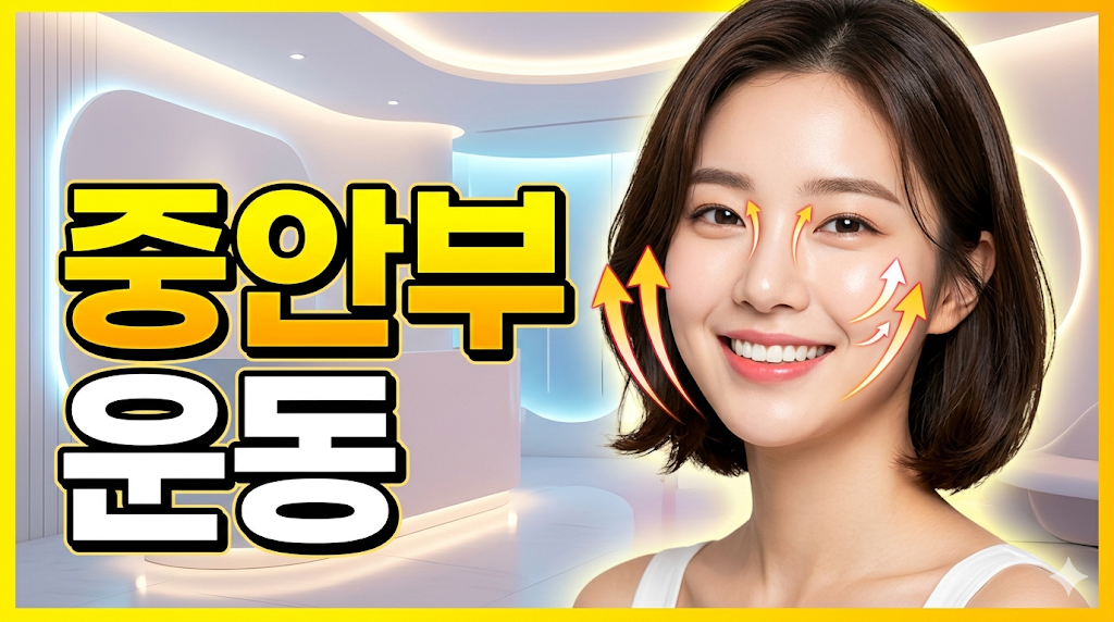 중안부 운동 루틴: 하루 5분으로 짧고 탄력 있는 동안 얼굴 만들기 썸네일