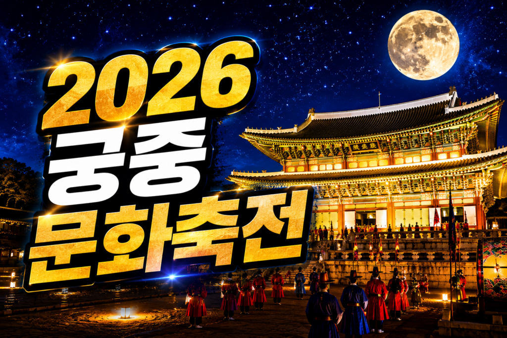 2026 궁중문화축전 일정 예약 방법 및 궁궐별 프로그램 완벽 가이드 썸네일