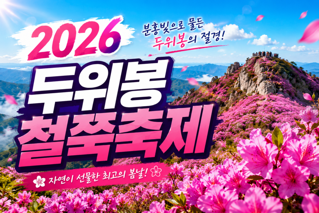 2026 두위봉 철쭉축제 산맥페스티벌 일정 등산코스 및 주차 정보 완벽 가이드 썸네일